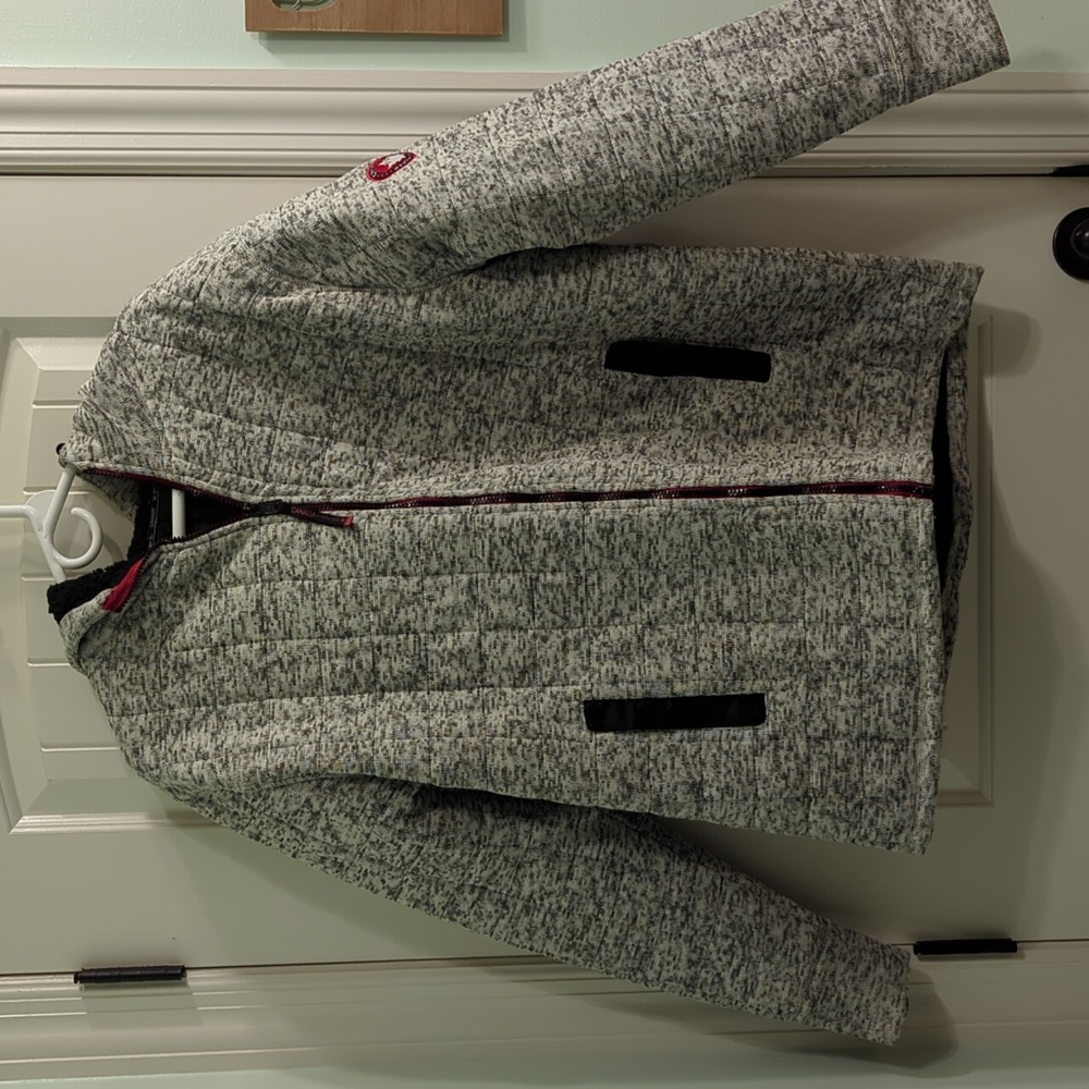 Canada weather gear zip up hoodie